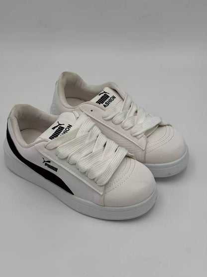 Puma Suede (white and black)